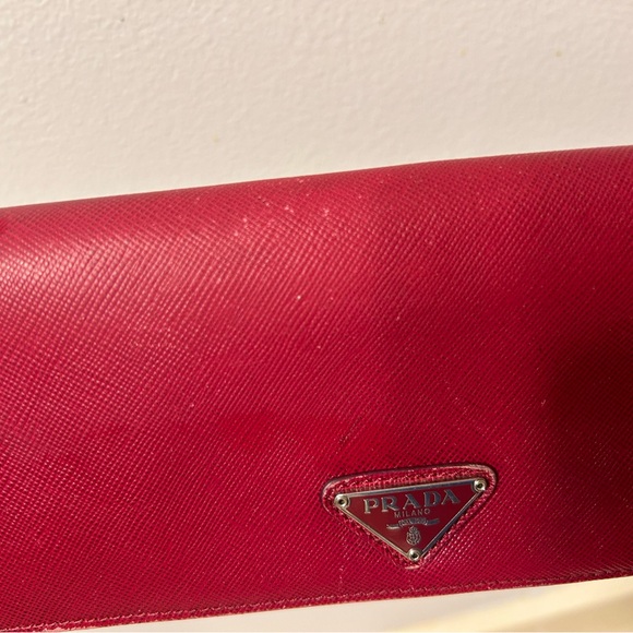 Prada Iris Saffiano Leather Long Wallet - Picture 2 of 7